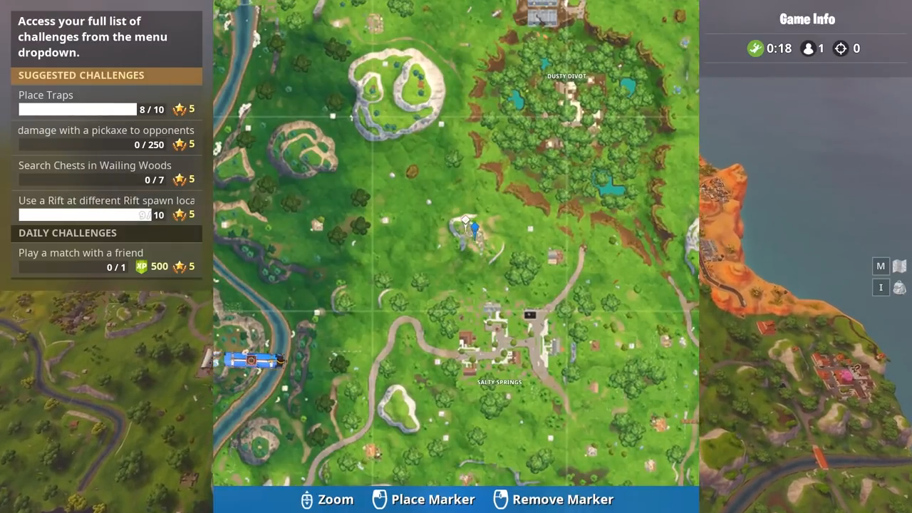follow map in shifty shafts