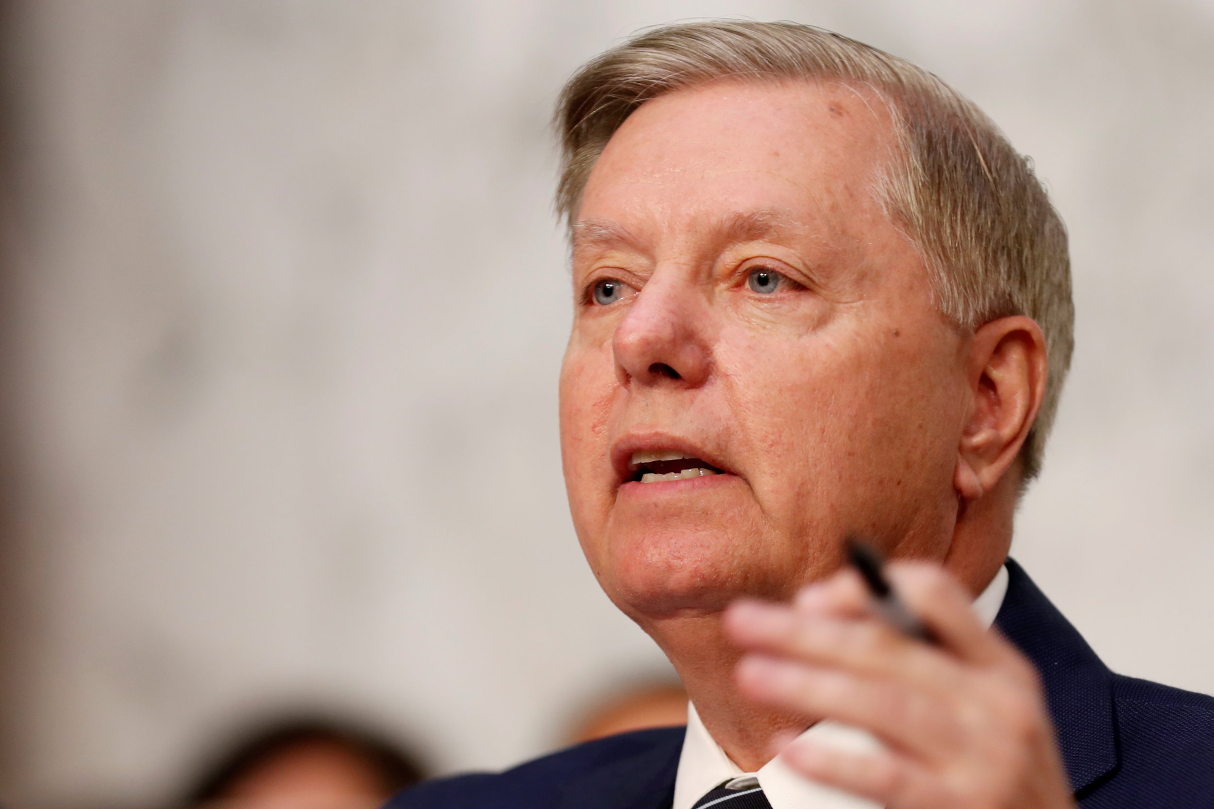 Kavanaugh Hearing: Lindsey Graham Rips Democratic Colleagues - Newsweek