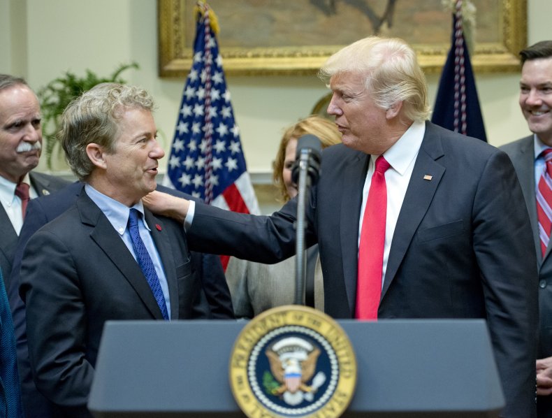 Rand Paul Suggests Trump Use Lie Detector to Discover Anonymous Op-Ed Author