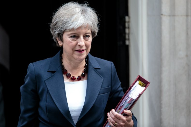 British Prime Minister Theresa May