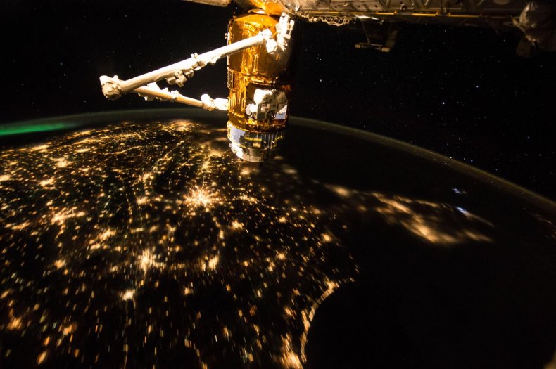 ISS night