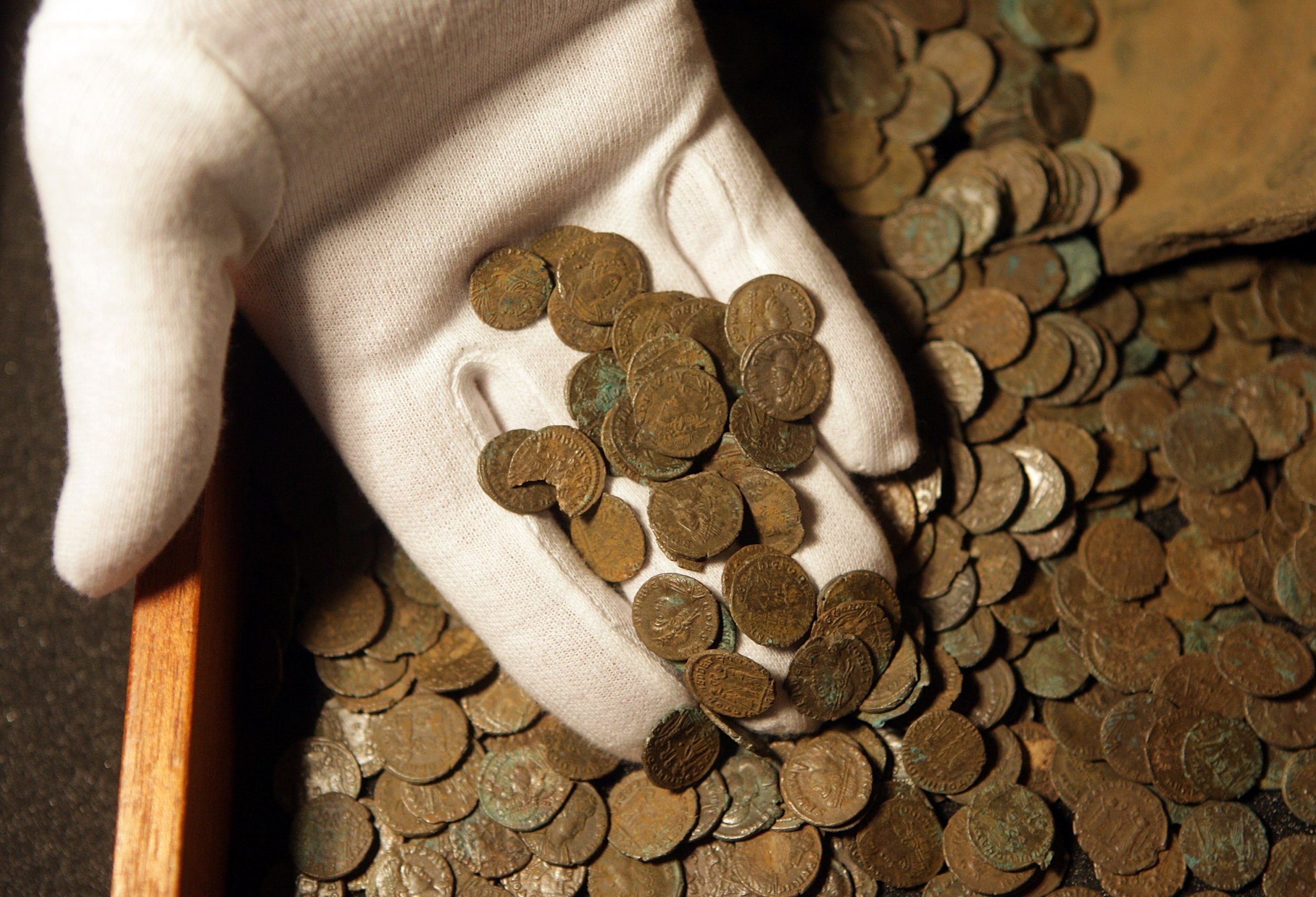 Priceless 5th Century Gold Coins in Mint Condition Unearthed Under ...