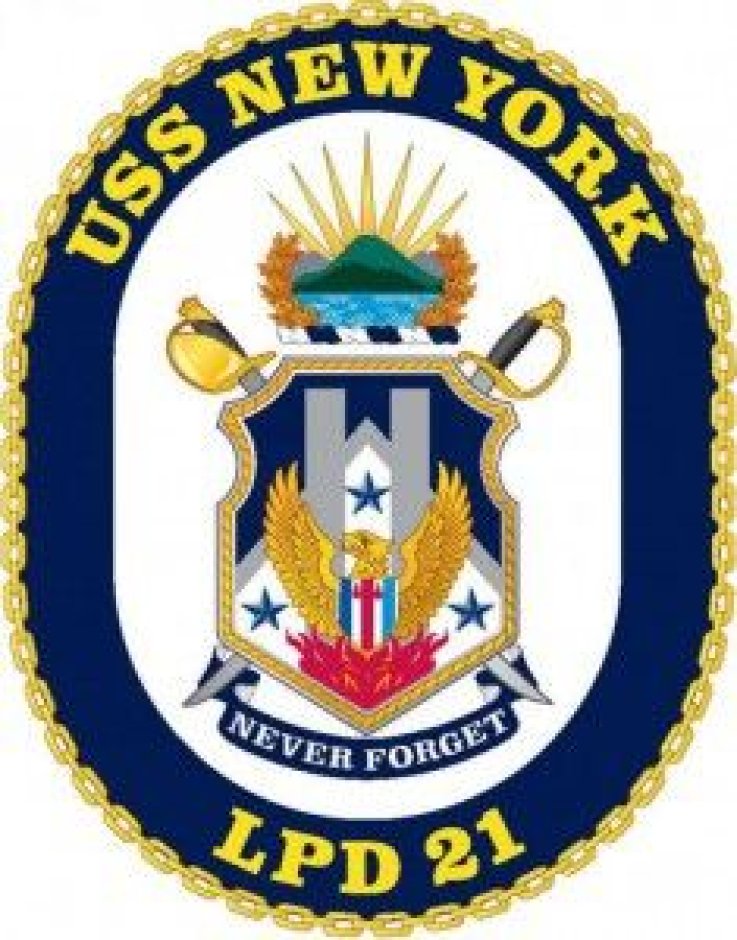uss new york crest 9/11 uss new york crest 9/11
