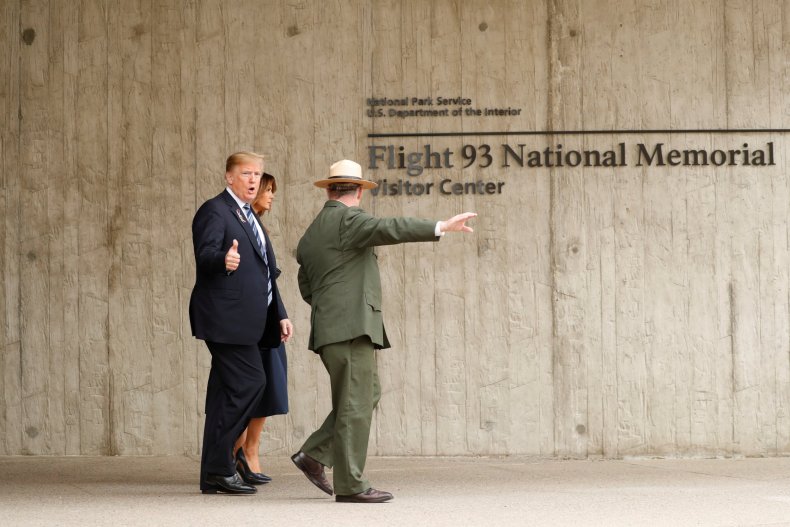 trump 9/11 memorial