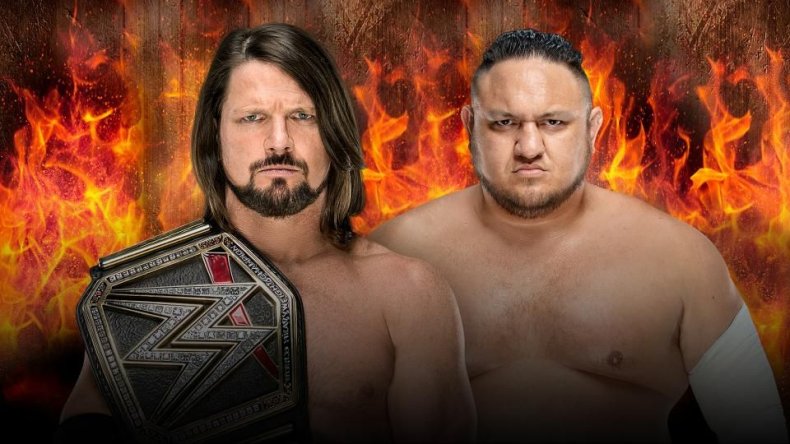 aj styles vs samoa joe hiac 2018