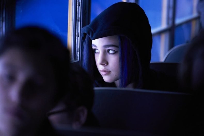 raven costume hood titans dc universe