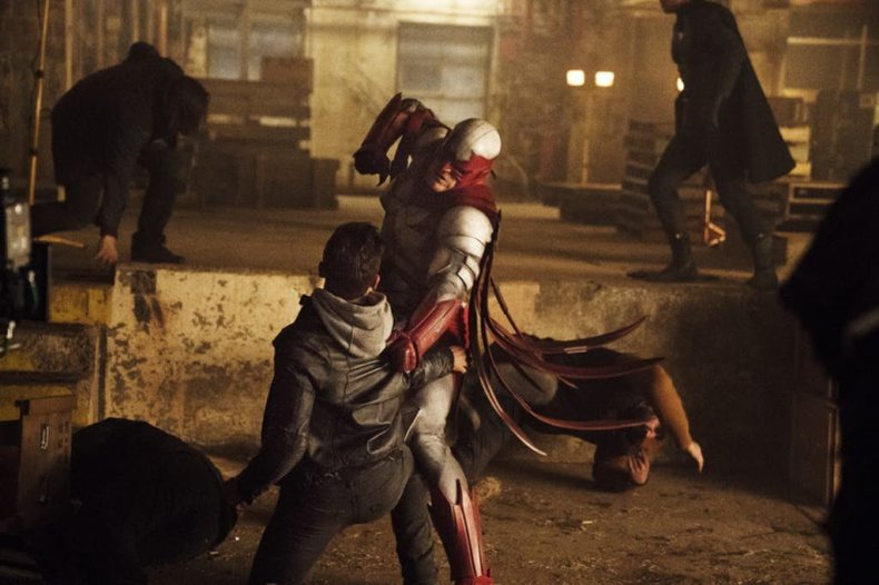 hawk dove dc universe titans fight