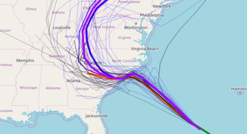 Florence Spaghetti Models Wednesday Afternoon