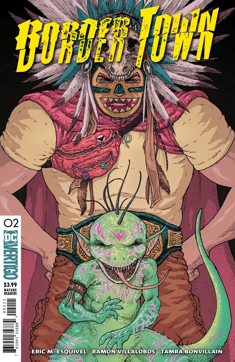 Border Town #2 vertigo dc comics eric esquivel ramon villalobos