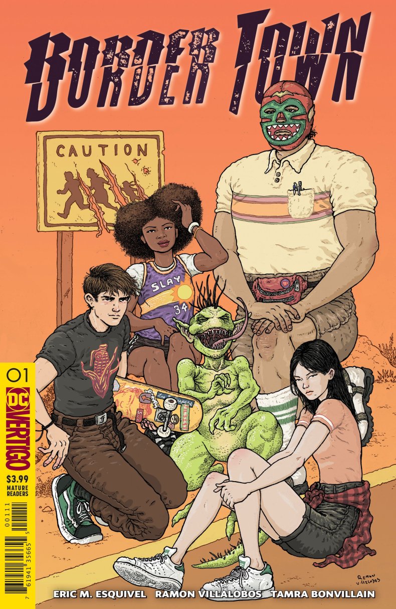 Border-Town-#1 Ramon Villalobos vertigo DC Comics eric esquivel