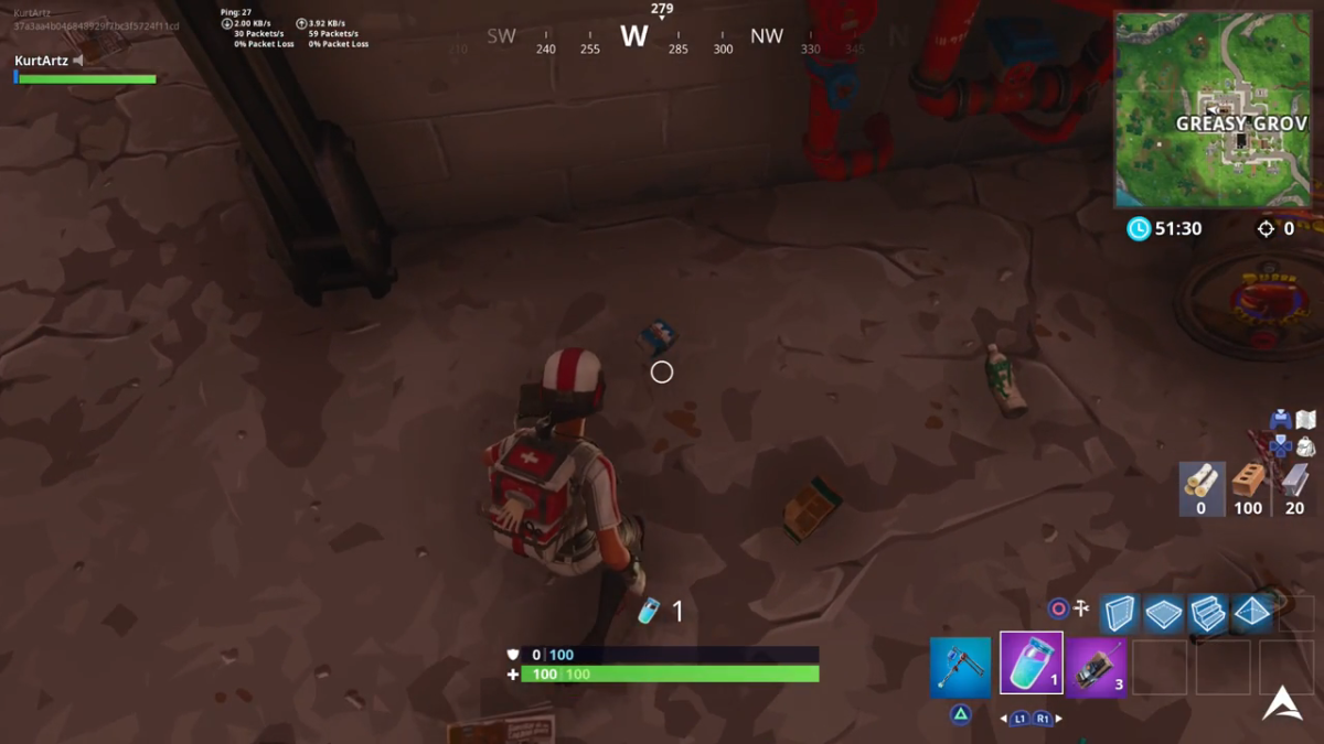 Fortnite: Search Jigsaw Puzzle pieces in basements - locations