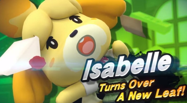 isabelle smash bros ultimate title
