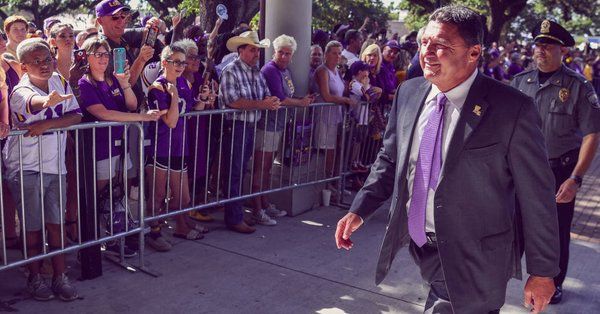 Ed Orgeron, LSU coach