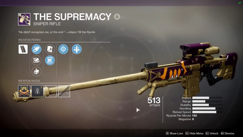 Destiny 2 The Supremacy