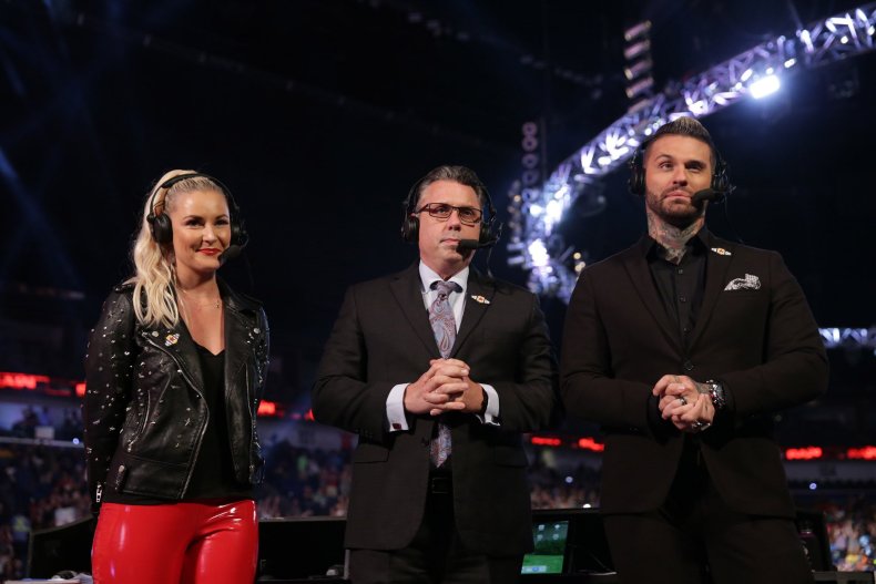 raw renee young michael cole corey graves