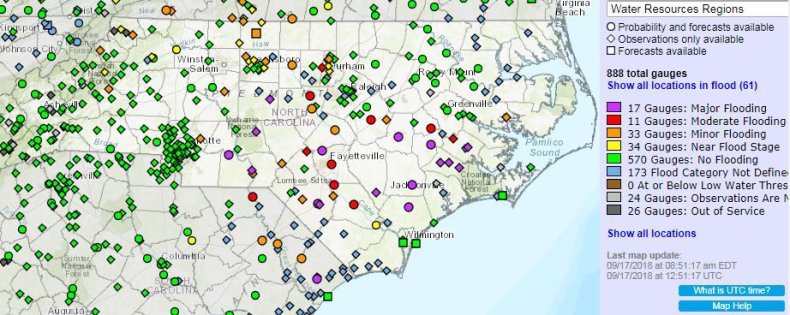 north carolina florence flooding