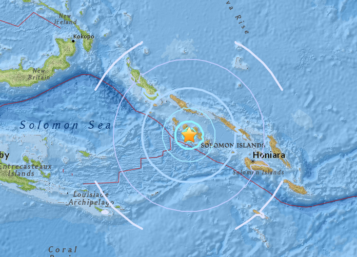Earthquake Solomon Islands