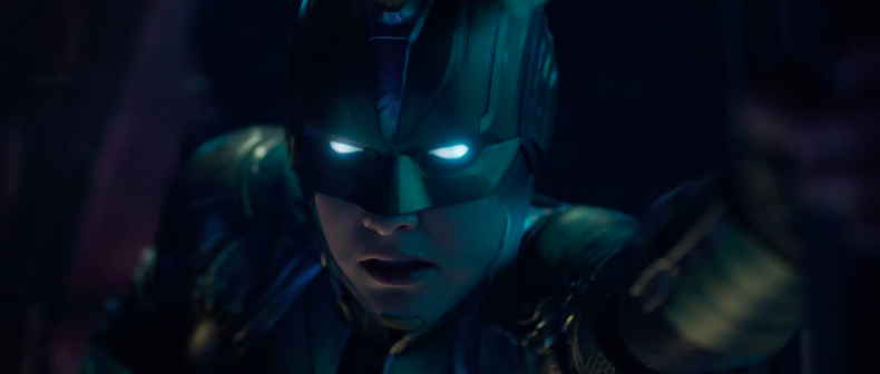 captain marvel full helmet trailer explained kree skrull powers explained