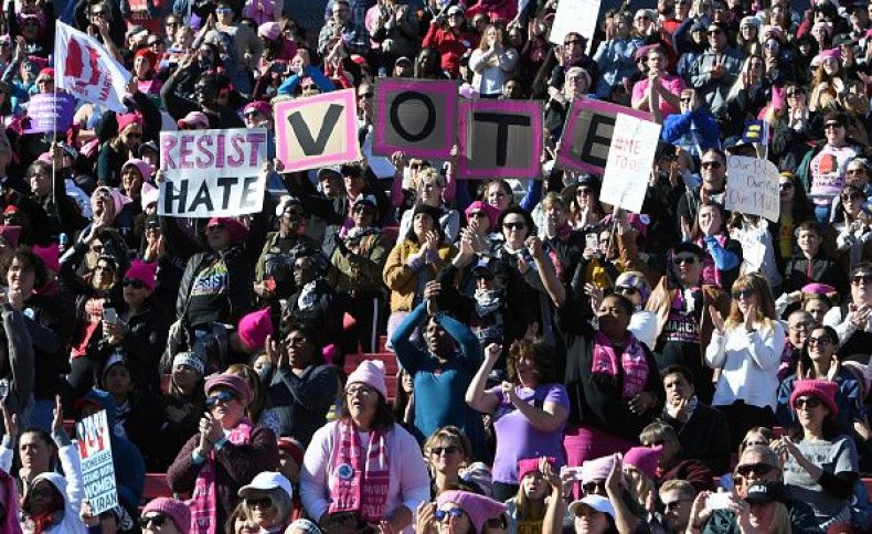 womens march vote
