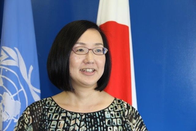 Mihoko Kumamoto, Director of the Hiroshima branch of the United Nations Institute for Training and Research Mihoko Kumamoto, Director of the Hiroshima branch of the United Nations Institute for Training and Research