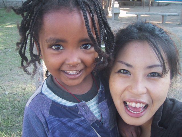 Ms. Kuriyama has volunteered at hospitals, orphanages and NGOs in Ethiopia, Kenya, Tanzania, Mozambique and beyond Ms. Kuriyama has volunteered at hospitals, orphanages and NGOs in Ethiopia, Kenya, Tanzania, Mozambique and beyond