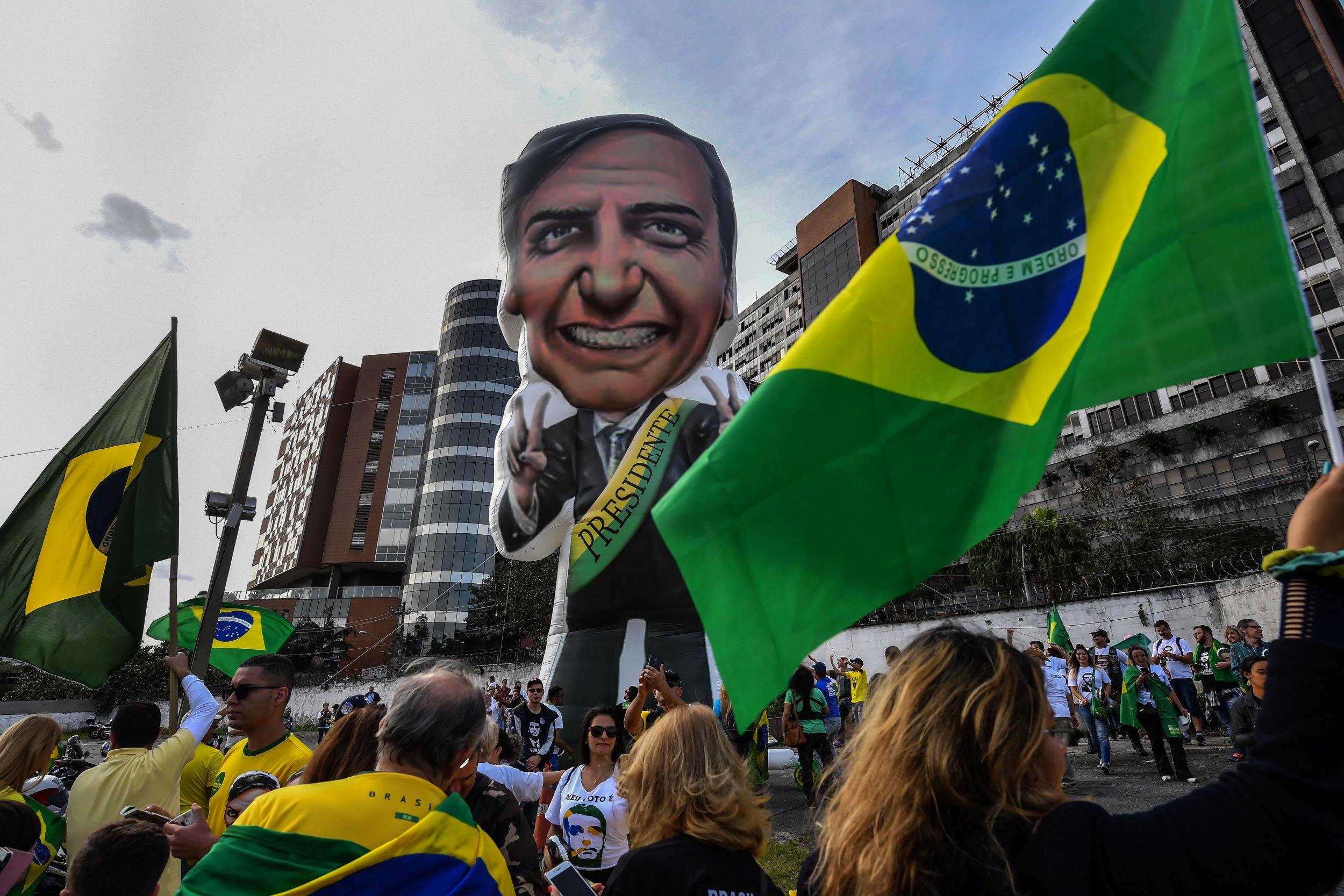Stabbed Right-Wing Candidate Leads Polls Weeks Before Brazil's 