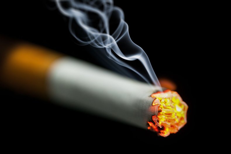 Smoking-cigarette-stock