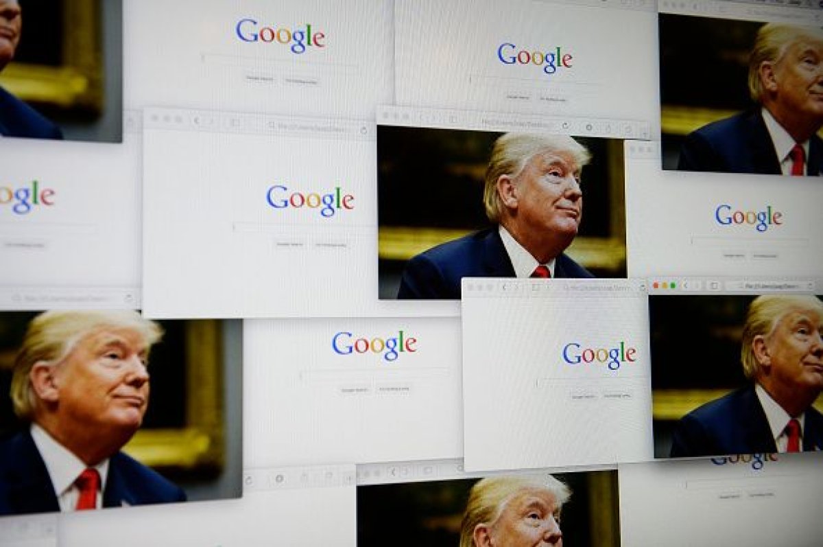 Google and Trump