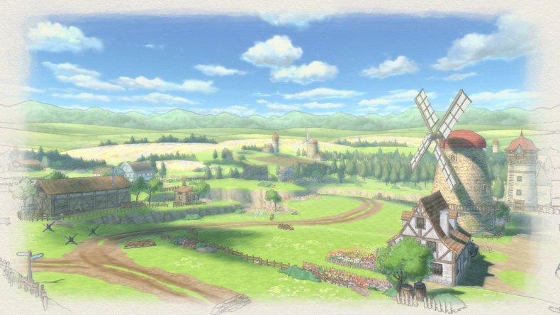 valkyria chronicles 4 interview windmill countryside