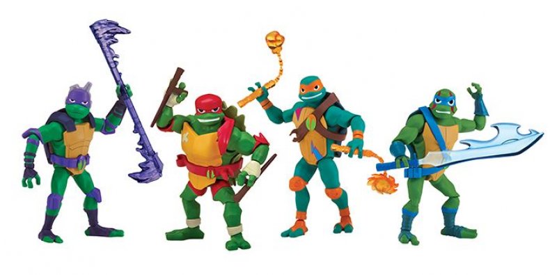 Rise of the Teenage Mutant Ninja Turtles_Basic Figures_Group Shot