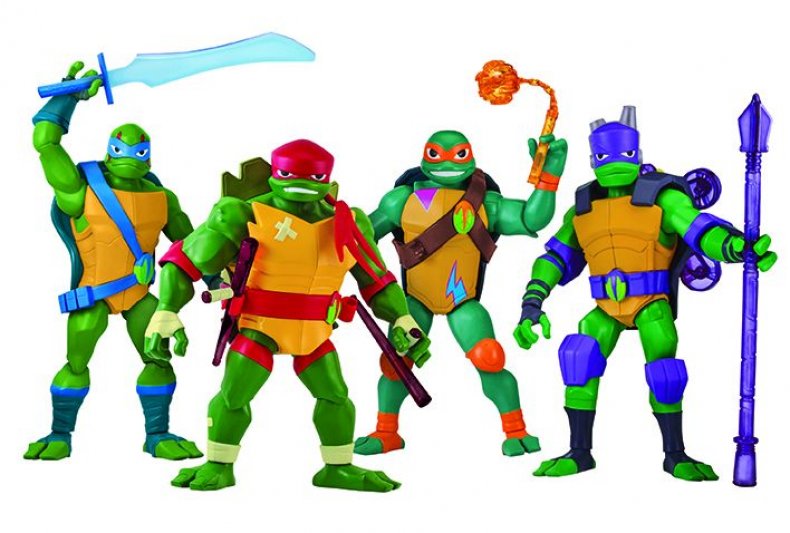Rise of the Teenage Mutant Ninja Turtles_Giant Figures_GroupShot