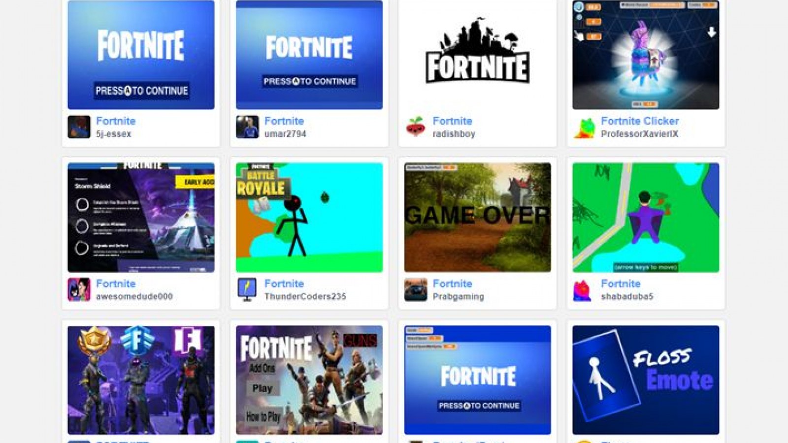 Unblocked Games Fortnite Scratch Unblocked Games Fortnite Scratch