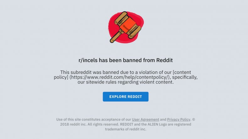 Incels Banned Reddit