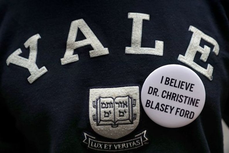 Yale protests Kavanaugh