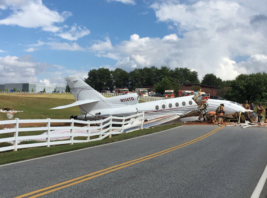 Greenville Plane Crash South Carolina Deaths Reported After Jet