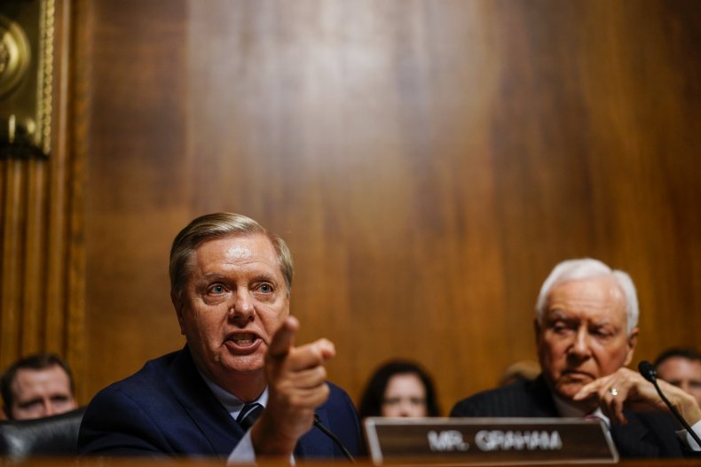 Lindsey Graham Melania Trump