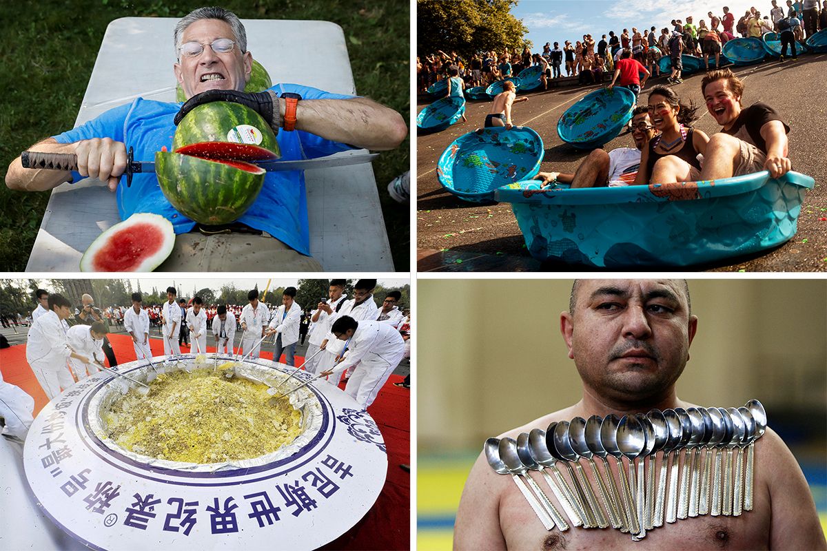The Weirdest Guinness World Records Newsweek