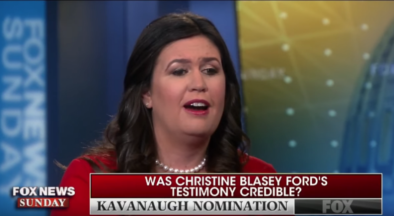 Sarah Huckabee Sanders Fox News