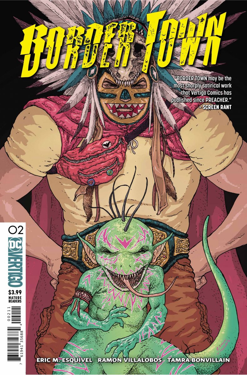 Border Town #2 cover