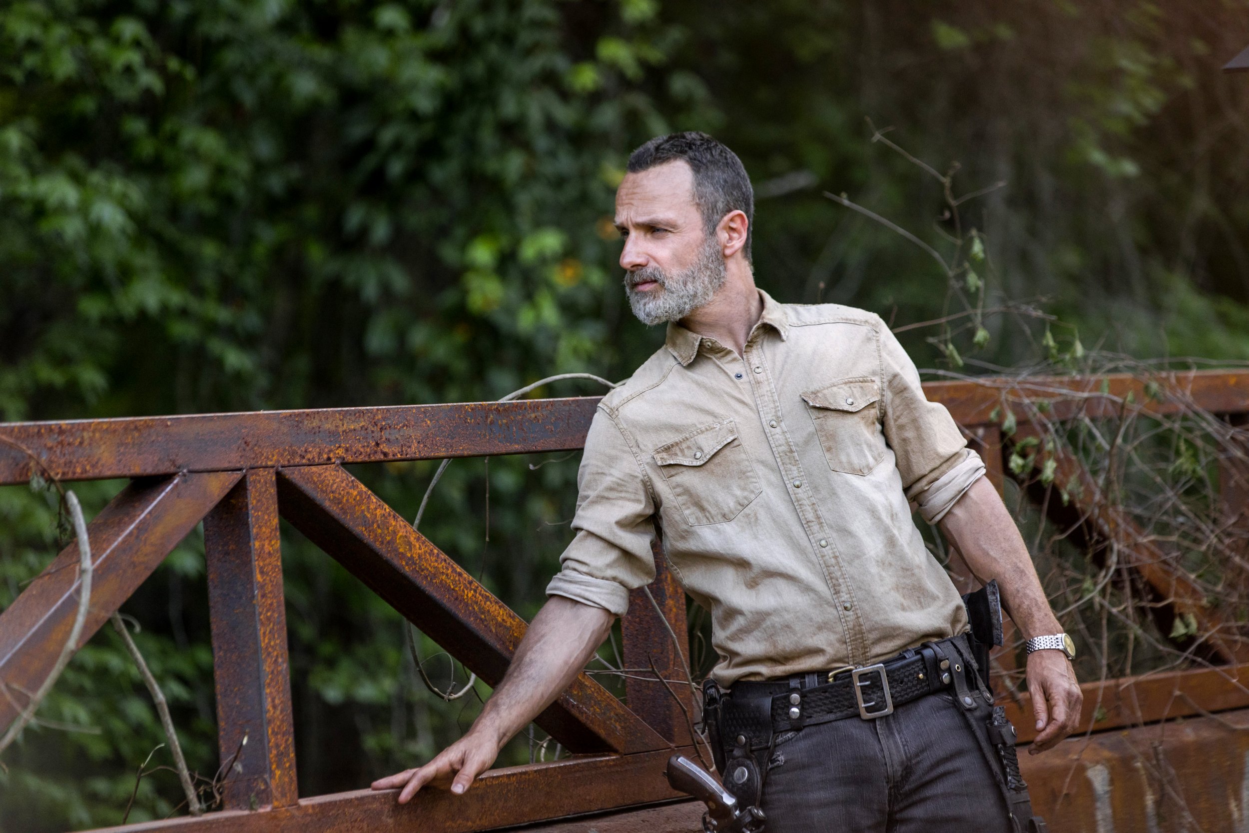 rick the walking dead dying