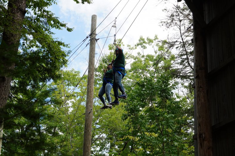 2018 ropes course seeds of peace