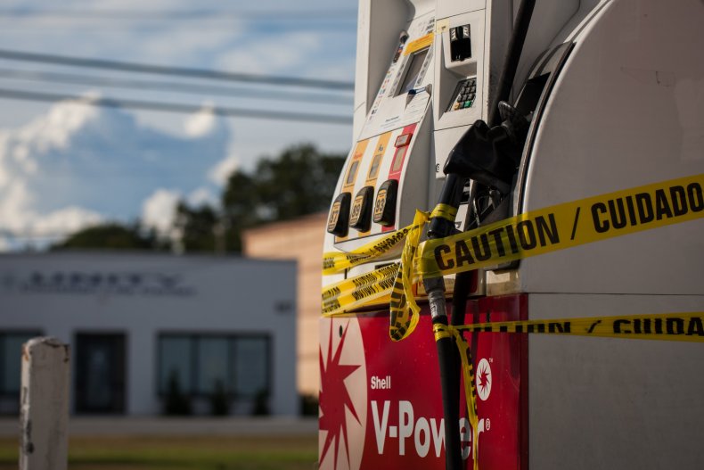 Gas Station Caution