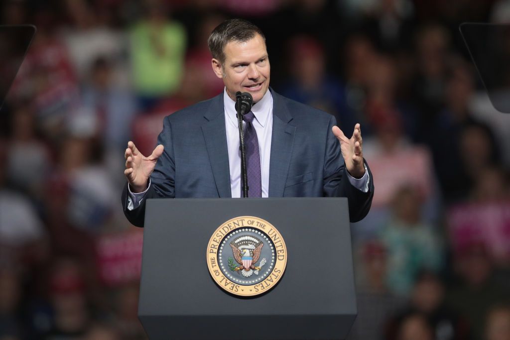 Trump Ally And Kansas Gubernatorial Candidate Kris Kobach Claims ...