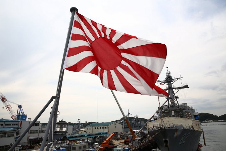 Japan Is Still Using The Empire S Military Flag And The Koreas Are Uniting Against It