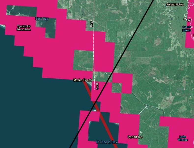 hurricane michael landfall forecast