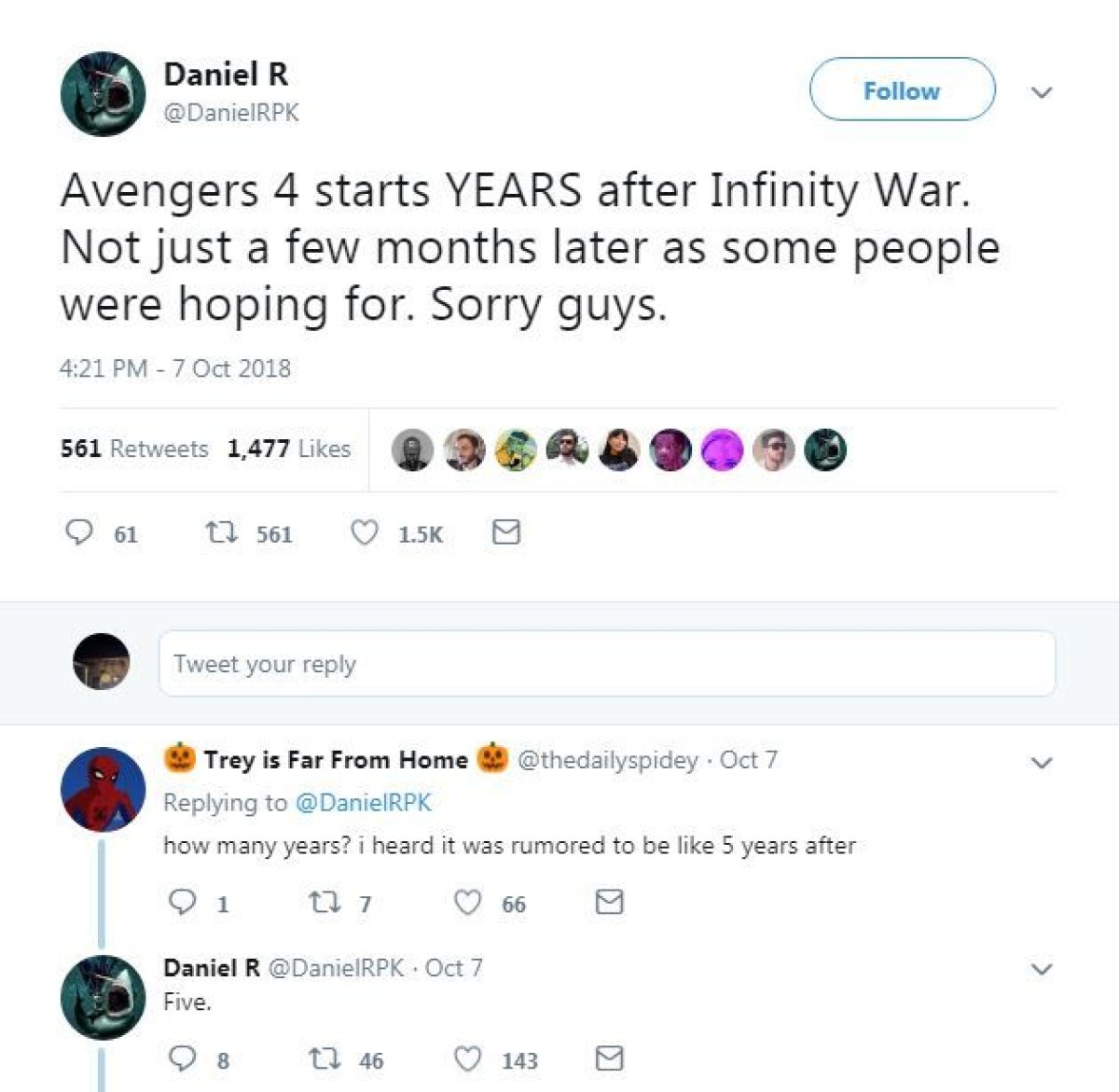 when does avengers 4 take place rumor theory time jump timeline