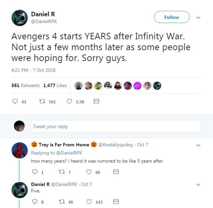 when does avengers 4 take place rumor theory time jump timeline when does avengers 4 take place rumor theory time jump timeline