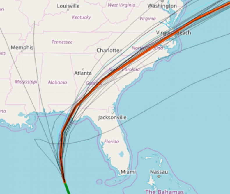 hurricane michael spaghetti models