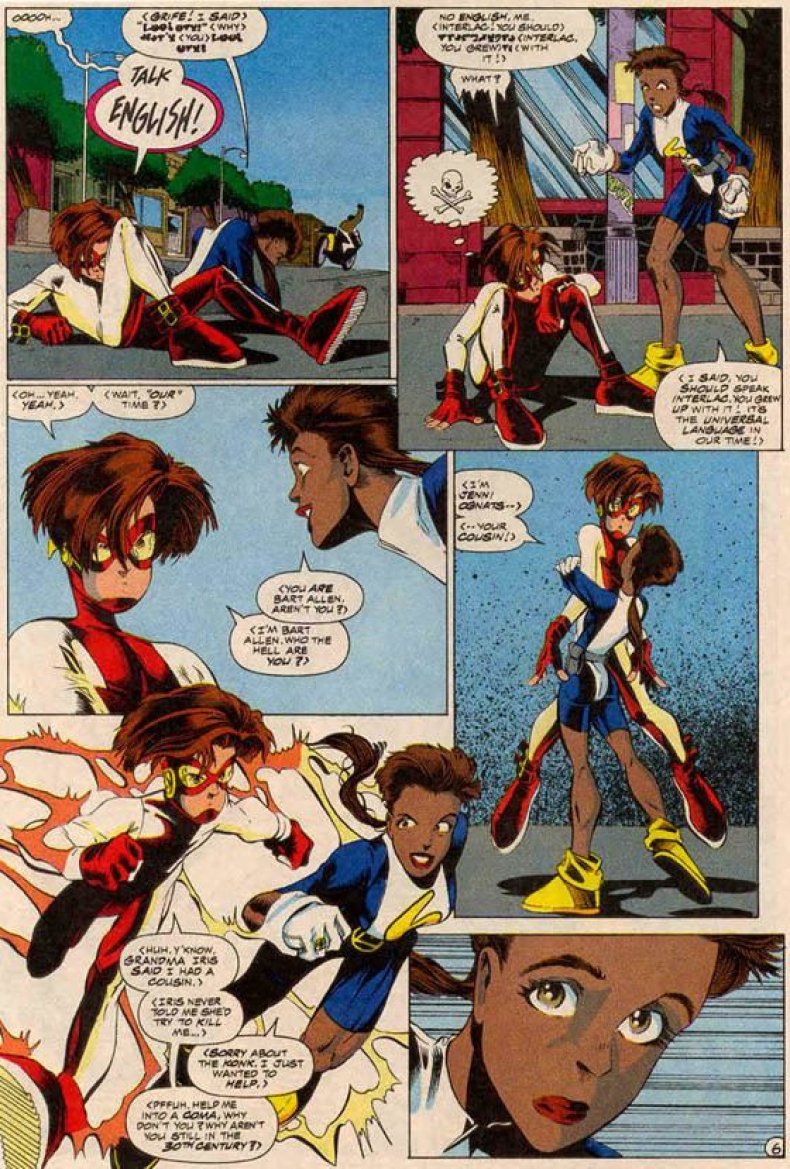 xs impulse dc comics nora west allen flash season 5