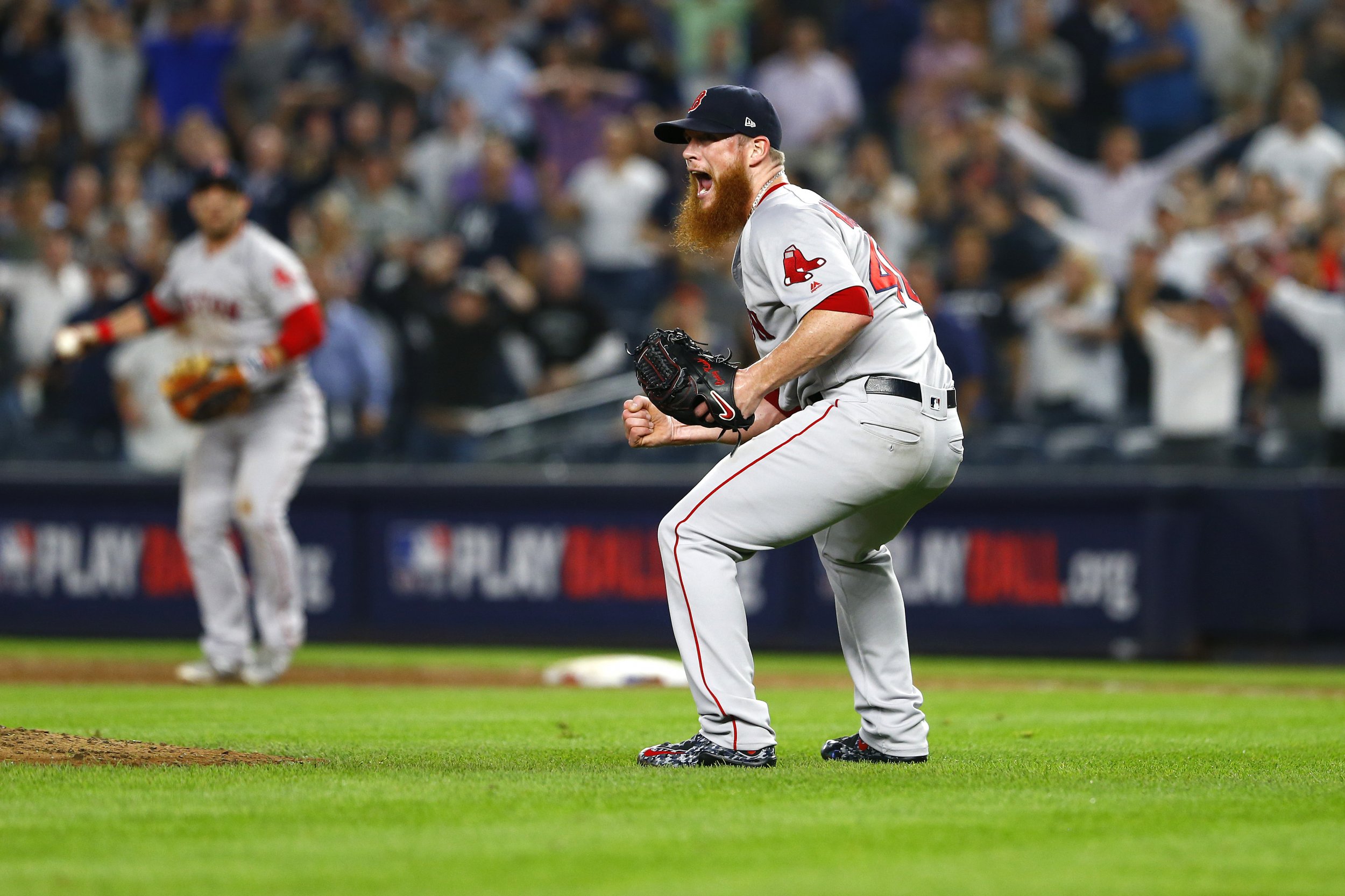 Yankees and Red Sox fans brawl in bleachers in viral video